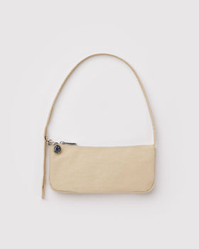 Nylon Pochette - Custard