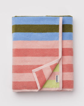 Bath Towel - Sherbet Stripe