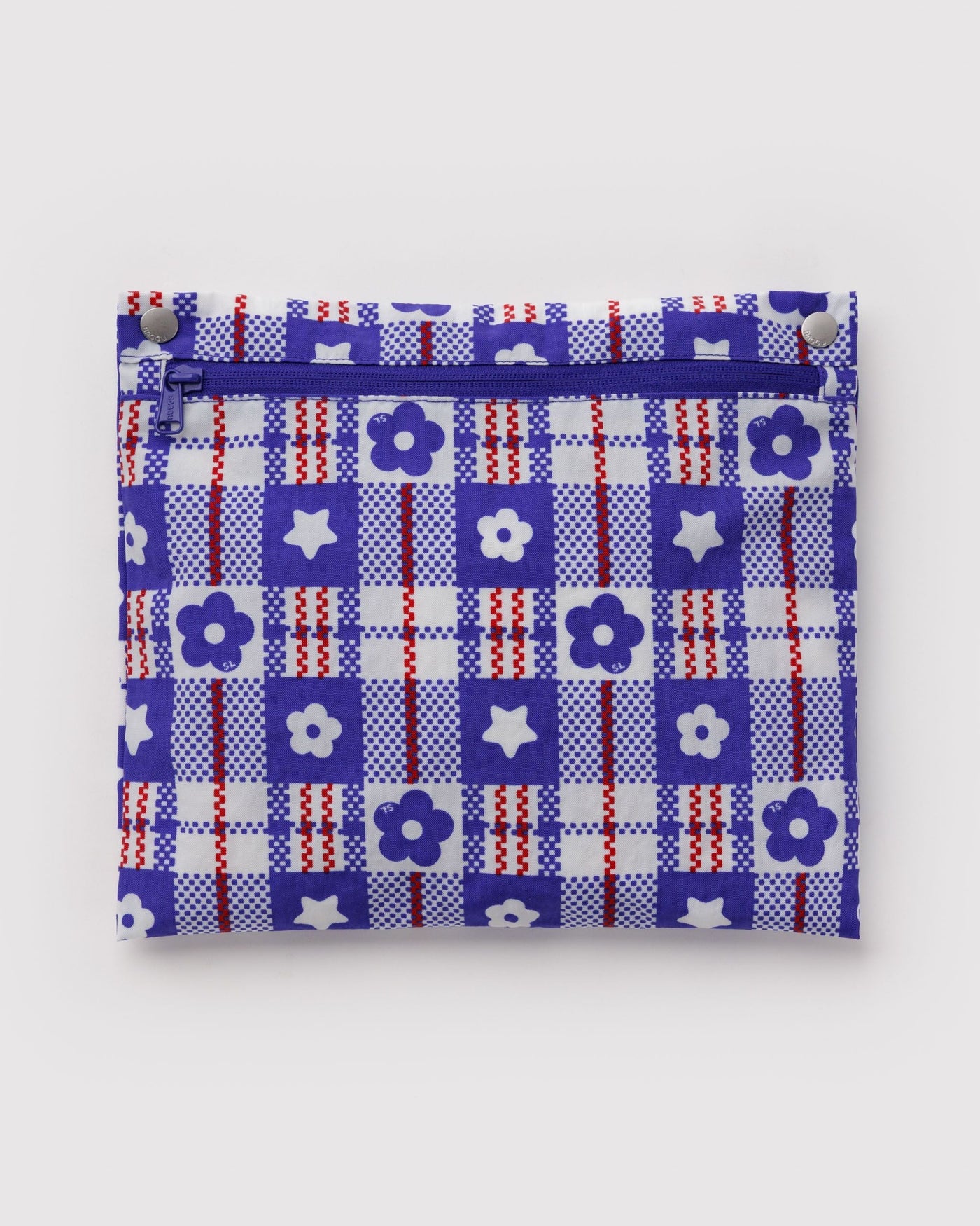 Cloud Carry-on - Market Plaid Blue - Beach Ready