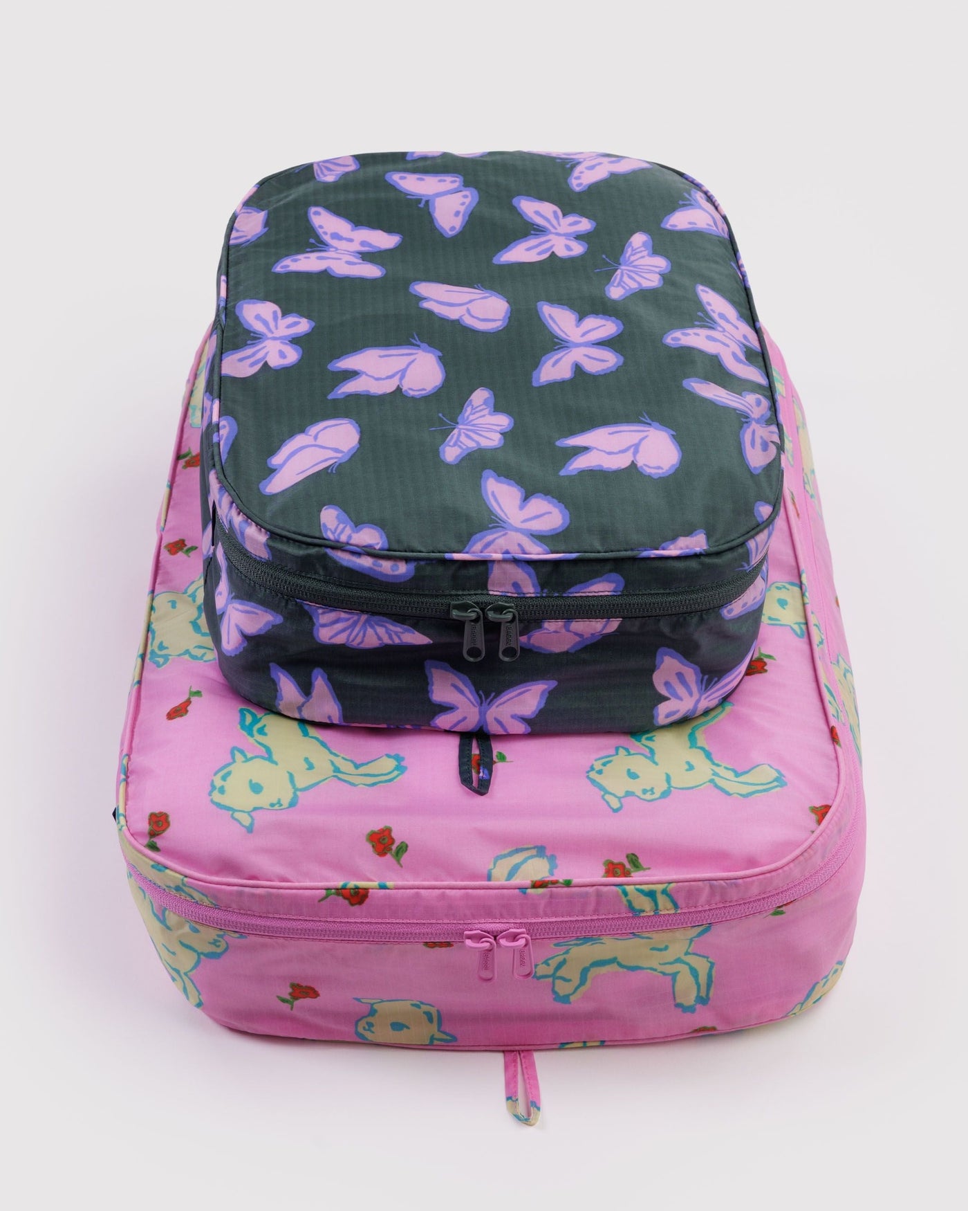 Large Packing Cube Set - Spring Animals