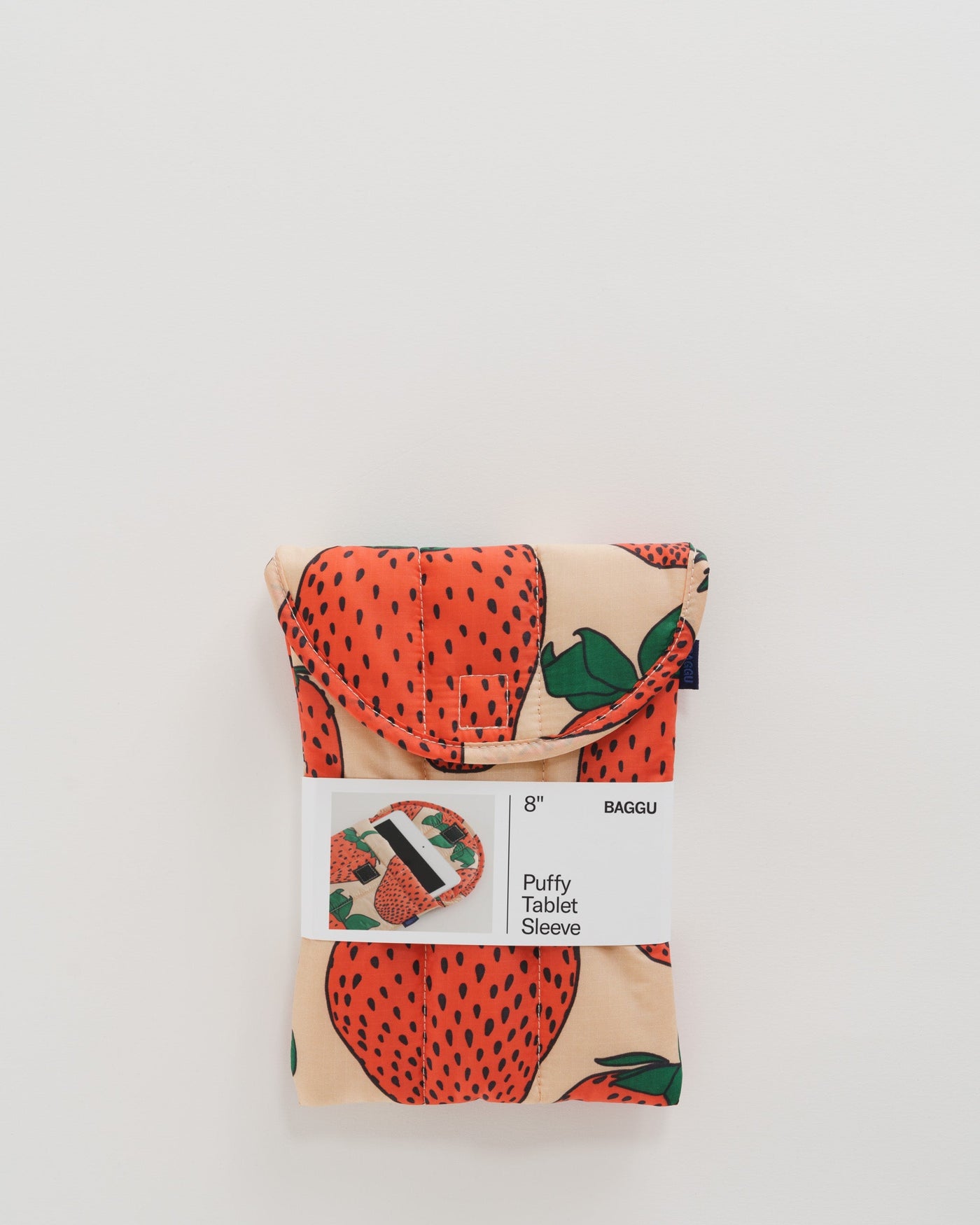 Puffy Tablet Sleeve - Strawberry