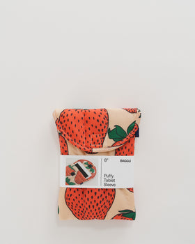 Puffy Tablet Sleeve - Strawberry
