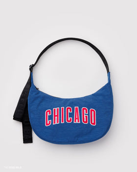 Medium Nylon Crescent Bag - Chicago CubsT