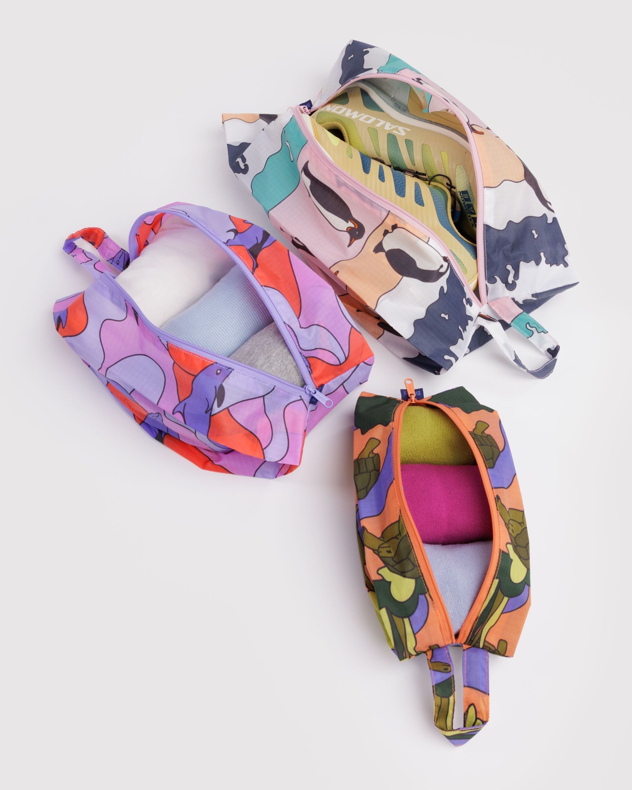 3D Zip Set - Vacation Animals - Travel Ready