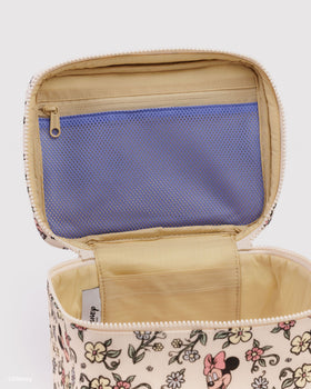 Large Cosmetic Case - Storybook Floral - Soft Wear