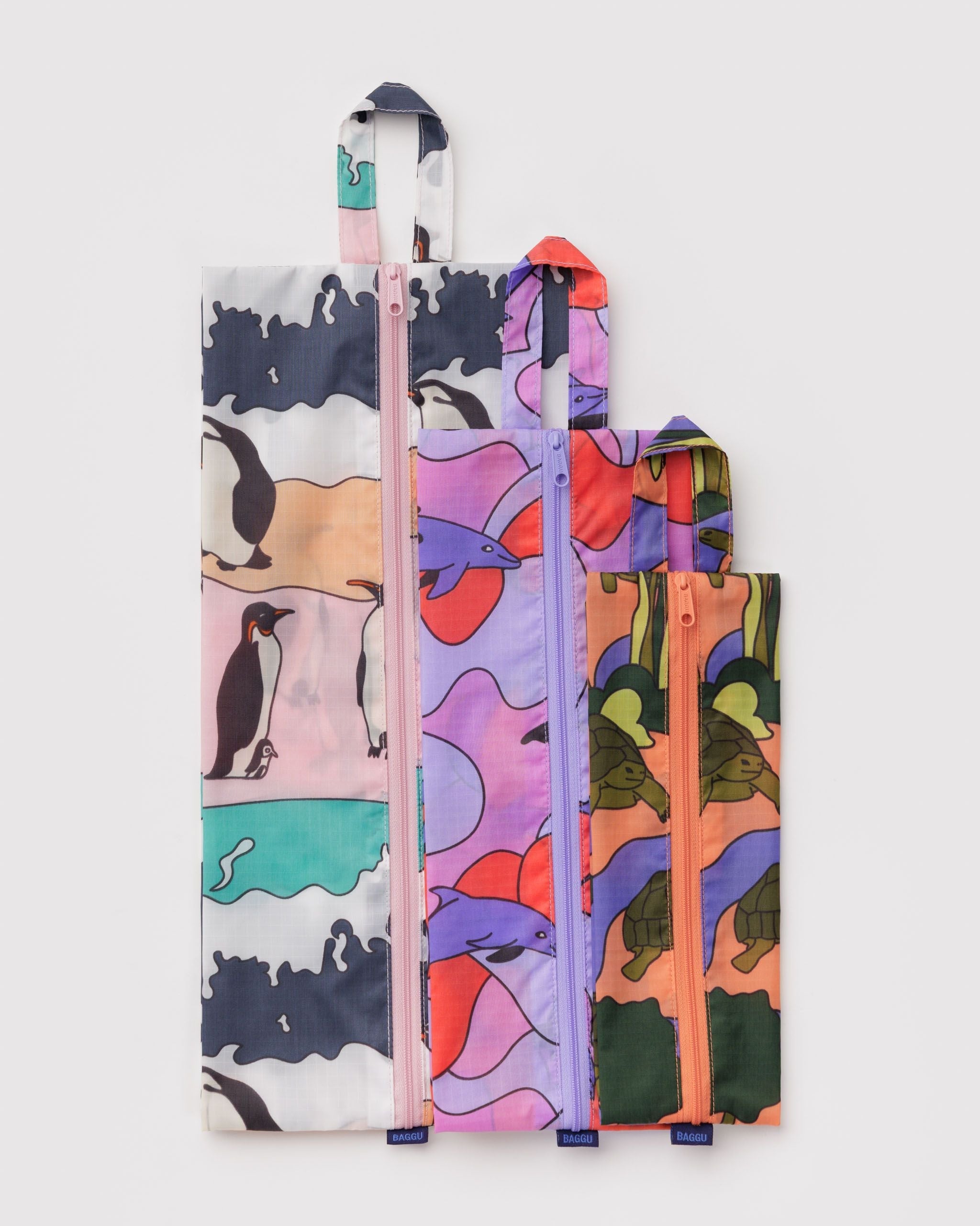 3D Zip Set - Vacation Animals - Travel Ready