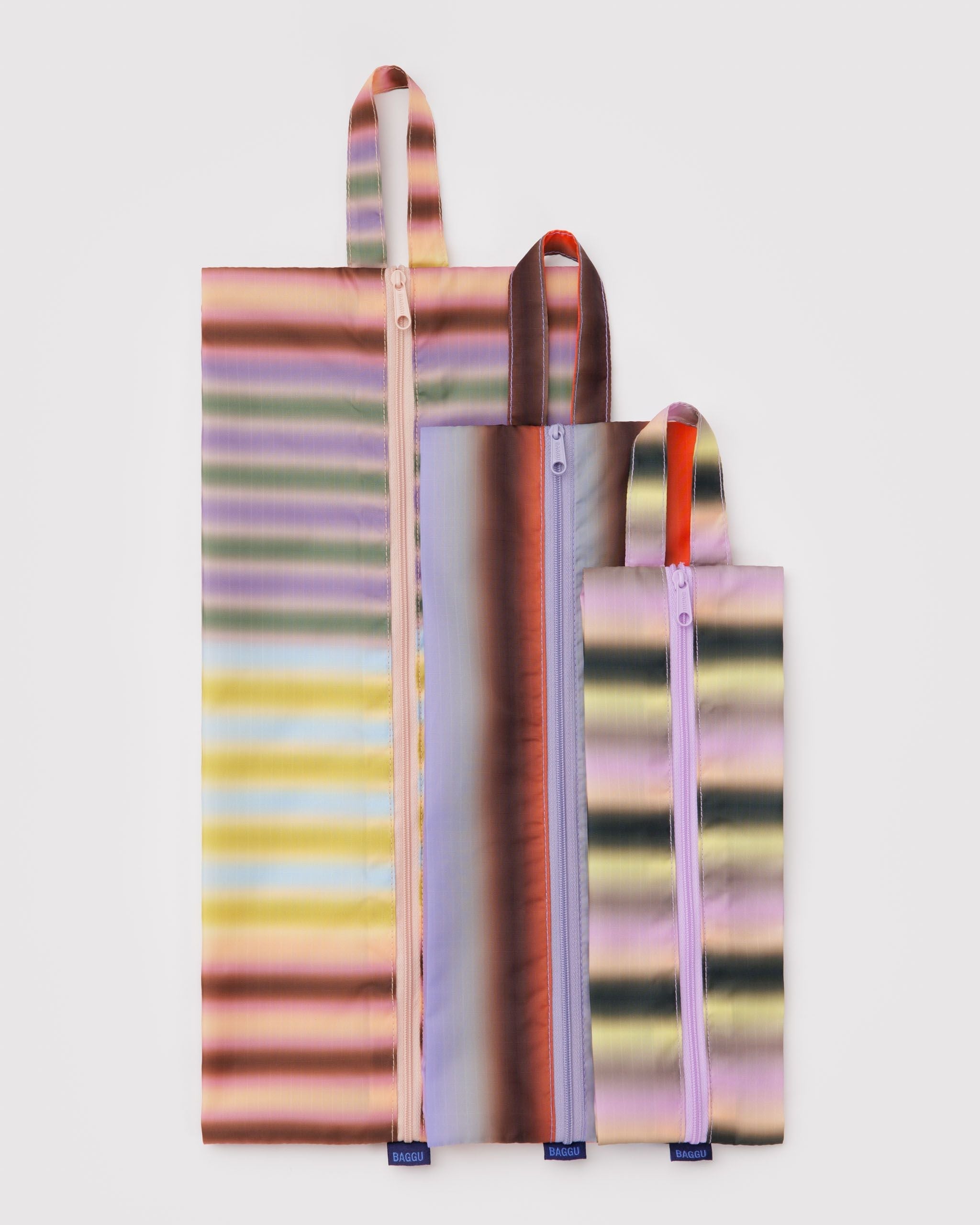 3D Zip Set - Gradient Stripes - City Carry